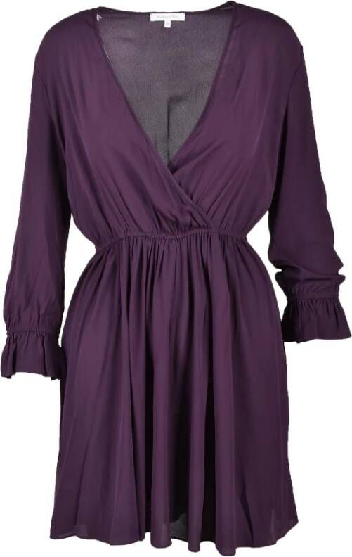 PATRIZIA PEPE Paarse Jurk Collectie Purple Dames