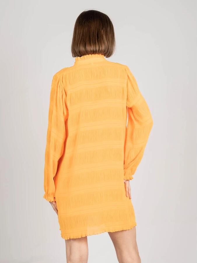 PATRIZIA PEPE Casual Mini Jurk Orange Dames - Foto 3