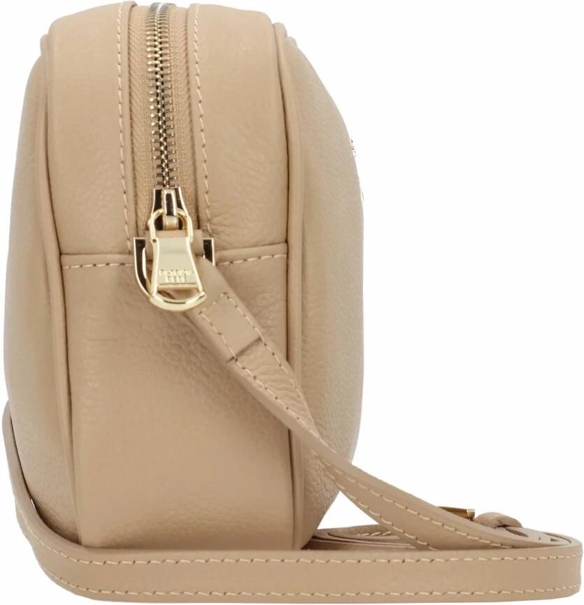 PATRIZIA PEPE Winter Sand Leren Schoudertas Beige Dames - Foto 2