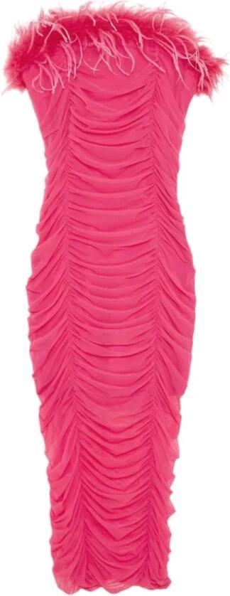 PATRIZIA PEPE Elegante Jurk voor Vrouwen Pink Dames