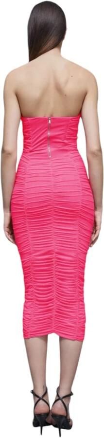 PATRIZIA PEPE Elegante Jurk voor Vrouwen Pink Dames - Foto 4