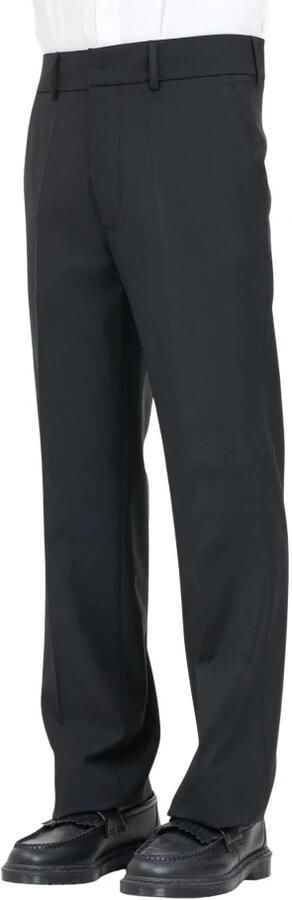 PATRIZIA PEPE Elegante Zwarte Broek voor Mannen Black Heren