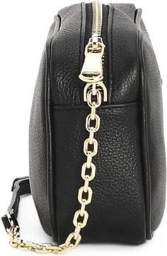 PATRIZIA PEPE Zwarte Leren Crossbody Tas Compact en Stijlvol Zwart Dames - Foto 9