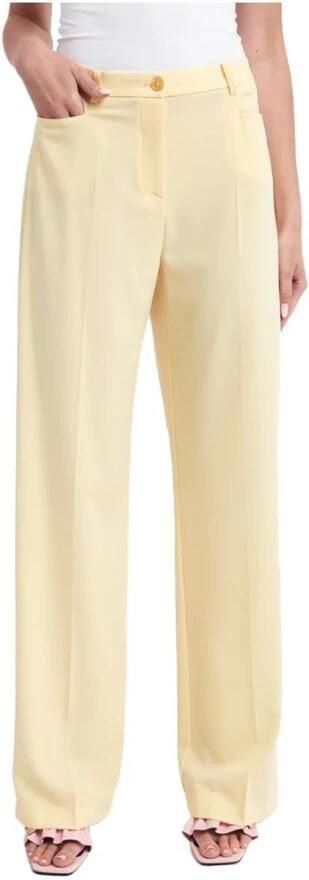 PATRIZIA PEPE Elegante broek gemaakt in Italië Yellow Dames