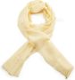 PATRIZIA PEPE Stola sjaal elegante zijden sjaal gestolen Yellow Dames - Thumbnail 1