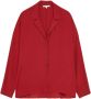 PATRIZIA PEPE Bordeaux D ML Collo Giacca Shirt voor Dames Red Dames - Thumbnail 1