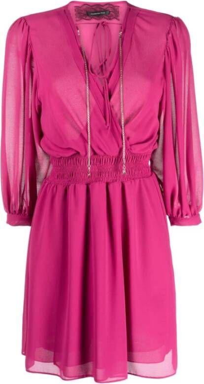 PATRIZIA PEPE Short Dresses Roze Dames