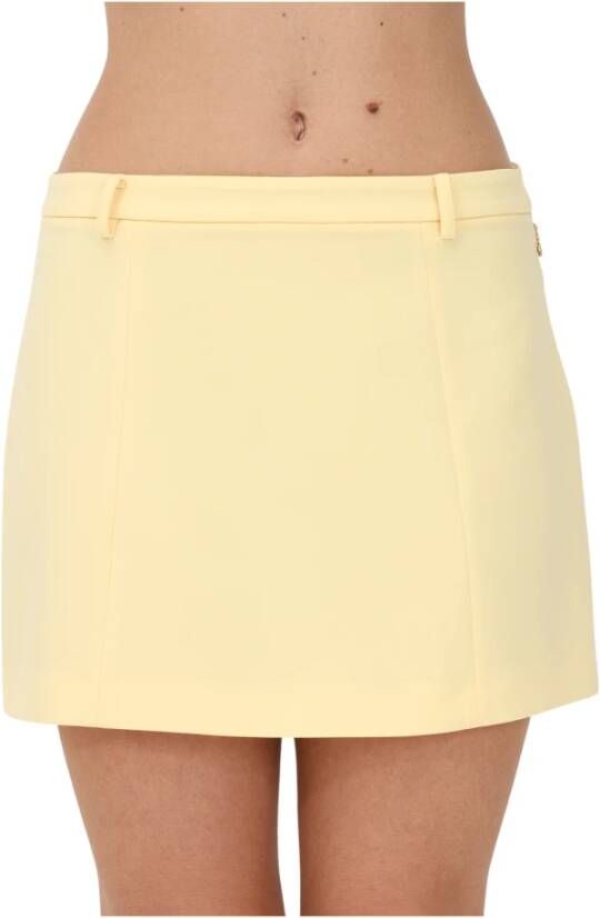 PATRIZIA PEPE Short Skirts Yellow Dames