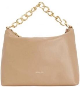PATRIZIA PEPE Smooth BAG With Chain Beige Dames