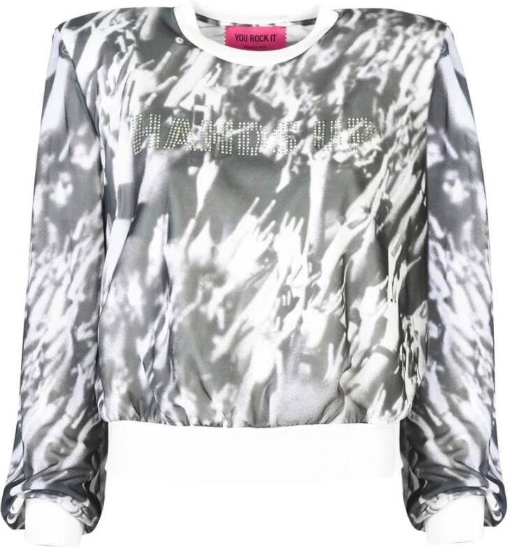 PATRIZIA PEPE Stijlvolle Blouse met Lange Mouwen Meerkleurig Dames