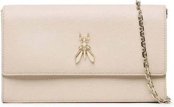 PATRIZIA PEPE Stijlvolle en praktische handtas Beige Dames