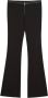PATRIZIA PEPE Elegante zwarte broek met lage taille voor vrouwen Black Dames - Thumbnail 3