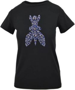 PATRIZIA PEPE T-Shirt Zwart Dames