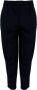 PATRIZIA PEPE Tapered Broek met Rits en Knoop Blauw Dames - Thumbnail 1