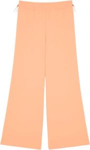 PATRIZIA PEPE Trousers with elastic alive Roze Dames