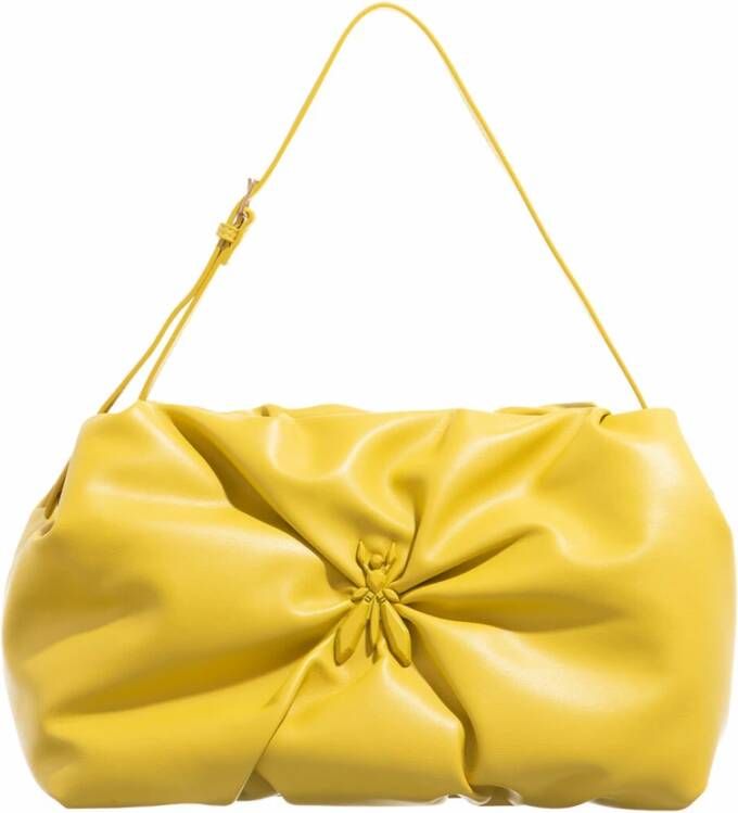 PATRIZIA PEPE Crossbody bags Borsa Bag Soft Leather in geel