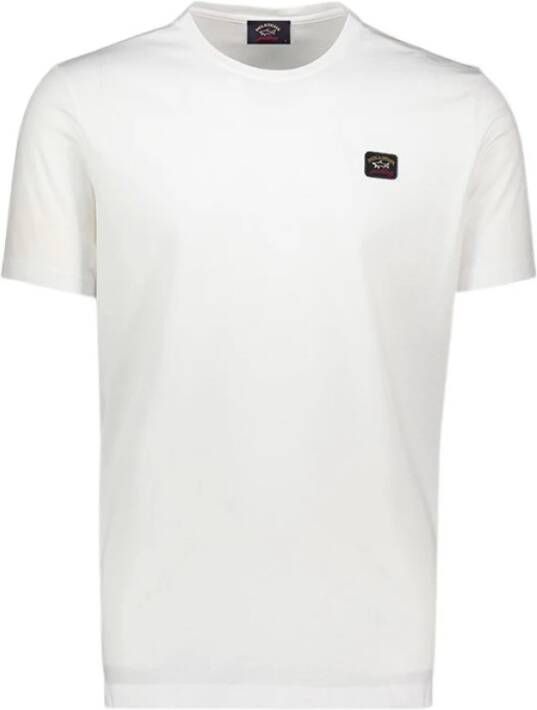 PAUL & SHARK 010 Bianco T-shirt Wit Heren