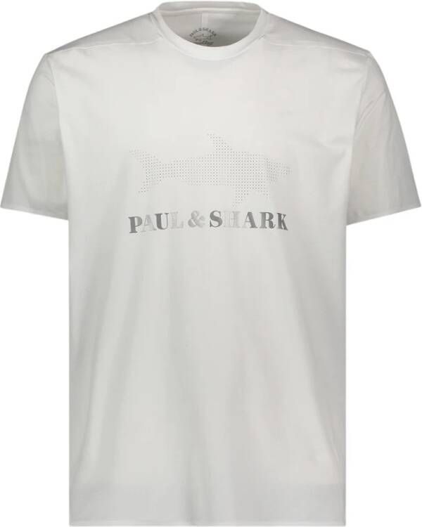PAUL & SHARK 010 Bianco T-shirt Wit Heren