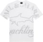 PAUL & SHARK 010 Bianco T-shirt Wit Heren - Thumbnail 1