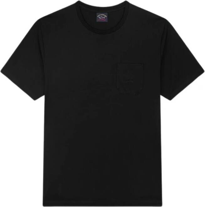 PAUL & SHARK 011 Nero T-Shirt Zwart Heren