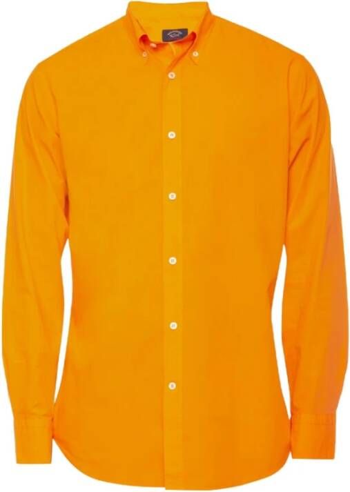 PAUL & SHARK Alledaagse t-shirts Oranje Heren