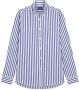 PAUL & SHARK Herenoverhemd van katoen in blauw met brede verticale strepen Blauw Heren - Thumbnail 1
