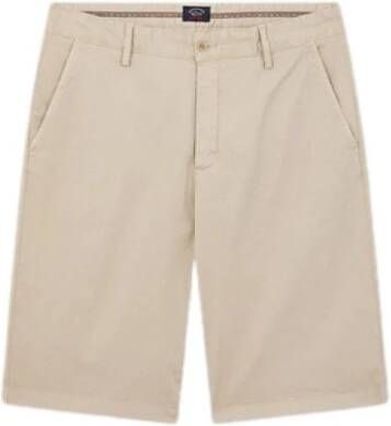 PAUL & SHARK Katoenen shorts Beige Heren