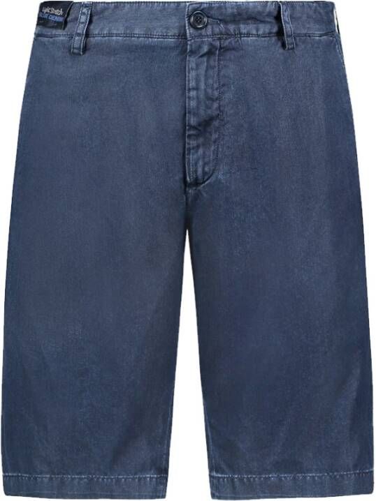 PAUL & SHARK Casual shorts Model: 21414203 FIT Blauw Heren