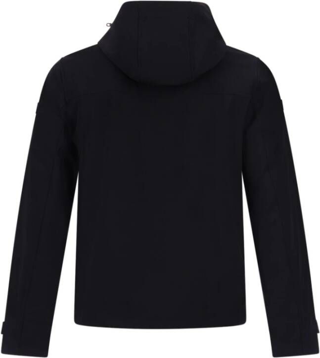 PAUL & SHARK Stijlvolle Zip-Through Sweatshirt voor Heren Zwart Heren