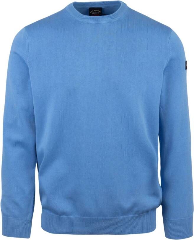 PAUL & SHARK Gebreide kleding met ronde hals in lichtblauw en groen Blauw Heren