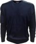 PAUL & SHARK Heren Choker Shirt met A19P1460 Applicaties Blauw Heren - Thumbnail 1
