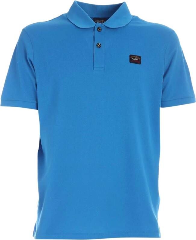 PAUL & SHARK Klassiek Polo Shirt Navy Blauw Heren
