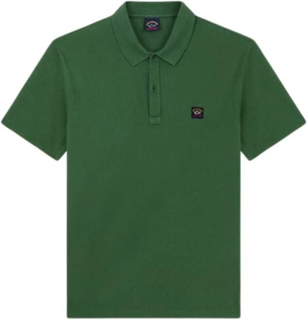PAUL & SHARK Klassiek Polo Shirt voor Heren Groen Heren
