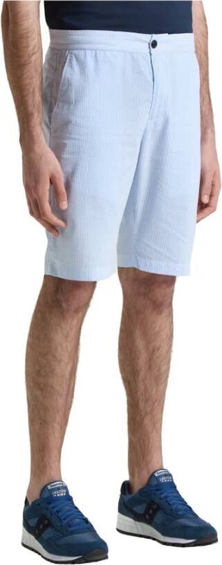 PAUL & SHARK Koele en comfortabele Bermuda shorts Blauw Heren