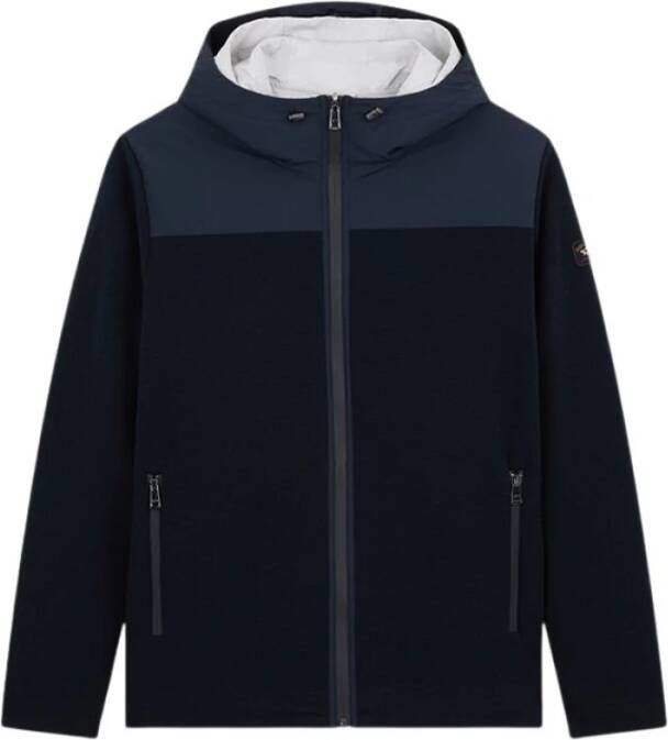 PAUL & SHARK Stijlvolle Jas voor Mannen Blue Heren