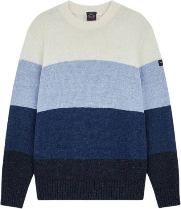PAUL & SHARK Moderne Man Sweaters Blauw Heren