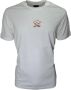 PAUL & SHARK Colore Bianco Cop1096 Organisch Katoenen T-Shirt met Logo White - Thumbnail 3