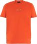 PAUL & SHARK Organisch katoenen T-shirt voor heren Oranje Heren - Thumbnail 1