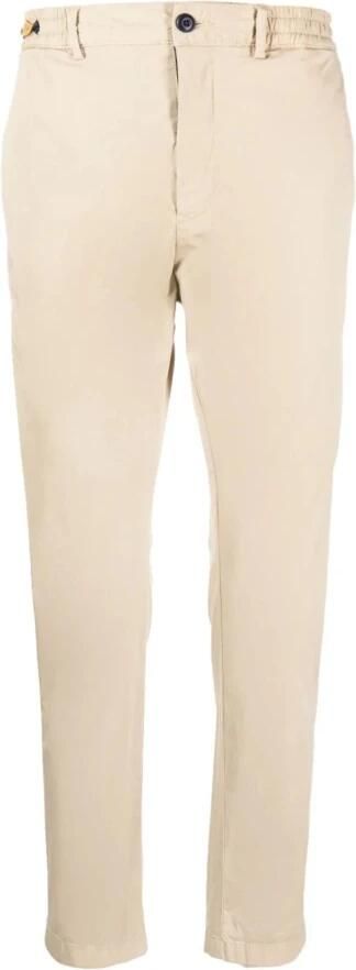 PAUL & SHARK Casual Beige Chino Broek met Coulisse Beige Heren