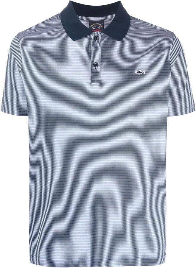 PAUL & SHARK Gebreid poloshirt met korte mouwen beige Multicolor Heren