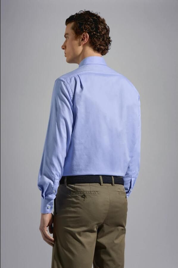 PAUL & SHARK Heren Button Down Overhemd C0P3030 White Heren