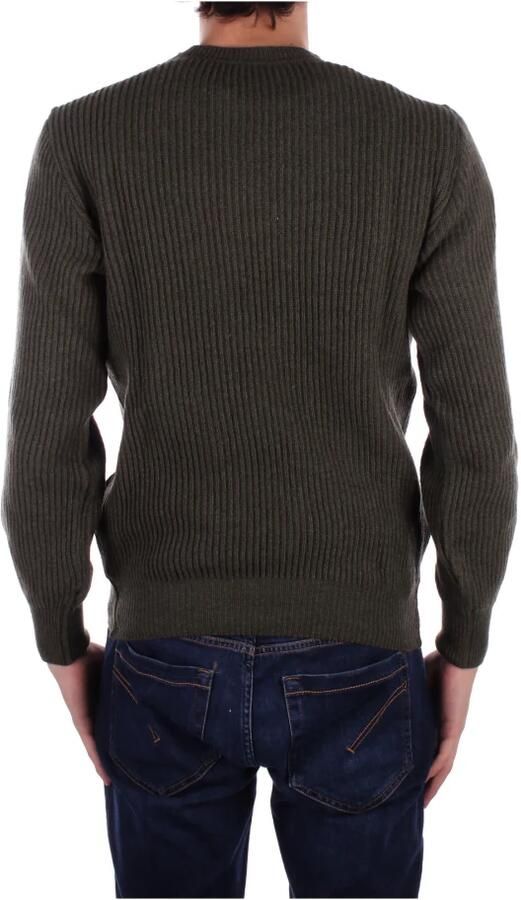 PAUL & SHARK Groene Yachting Sweater Logo Achterkant Green Heren