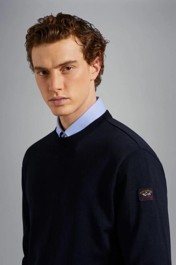 PAUL & SHARK Herfst Winter Sweaters: Vernieuw je look met topmerken Blue Heren - Foto 4