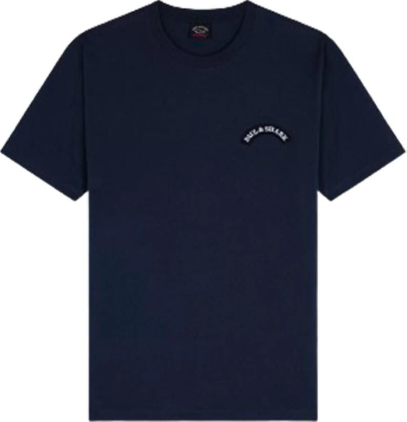 PAUL & SHARK Katoenen Shark Print T-Shirt (Blauw) Blue Heren - Foto 3