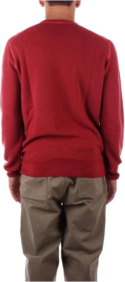 PAUL & SHARK Magenta Yachting Logo Sweater Red Heren