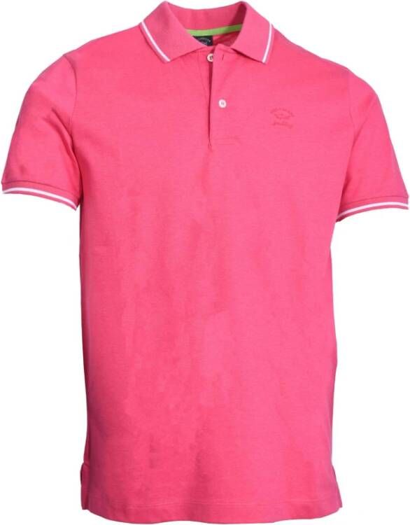 PAUL & SHARK Paul &; Shark polo Roze Heren