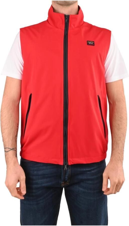 PAUL & SHARK Polyester Jassen en Blazers Red Heren - Foto 3