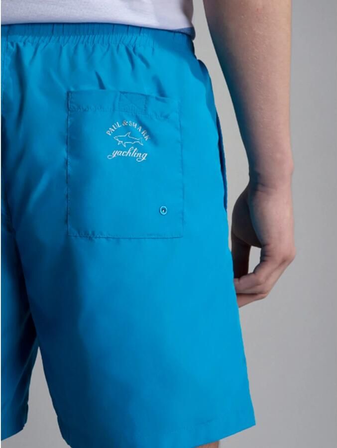 PAUL & SHARK Reflecterende zwemkleding in turquoise Blue Heren
