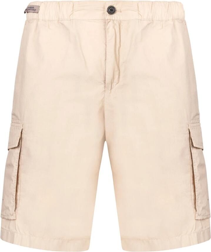 PAUL & SHARK Sabbia Katoenen Bermuda Shorts Beige Heren - Foto 3