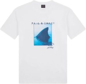PAUL & SHARK Paul &; Shark-T-shirt Wit Heren